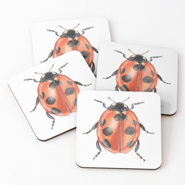 Item preview, Ladybird in Gouache designed and sold by Theodora Gould.