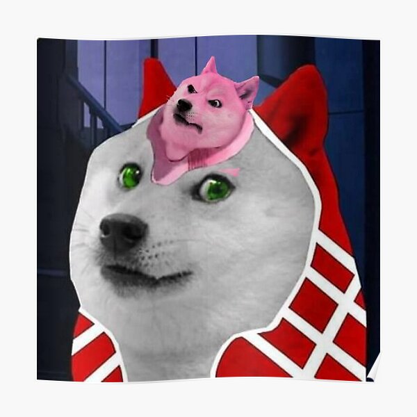King Crimson Doge Poster