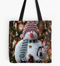 Snow Family Tote Bag
