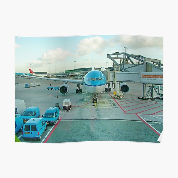 Schiphol Airport Amsterdam Poster