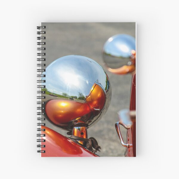 Orange Reflection Spiral Notebook