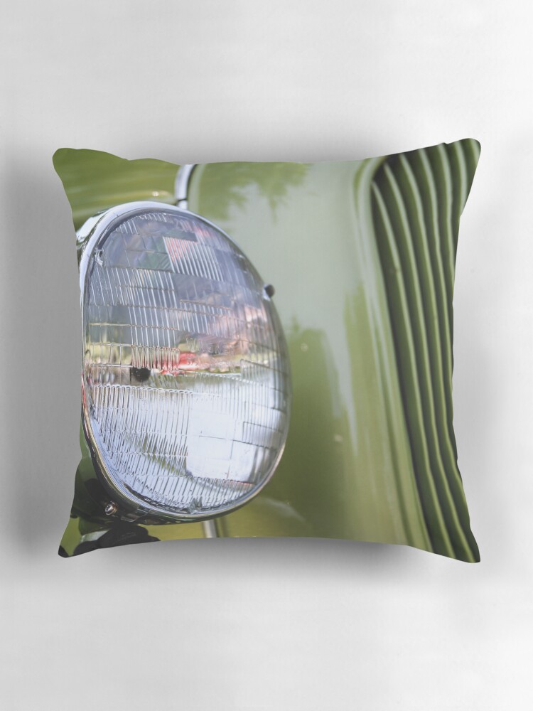 Thumbnail 3 of 4, Pillow, Green Light designed and sold by littleoldhag.