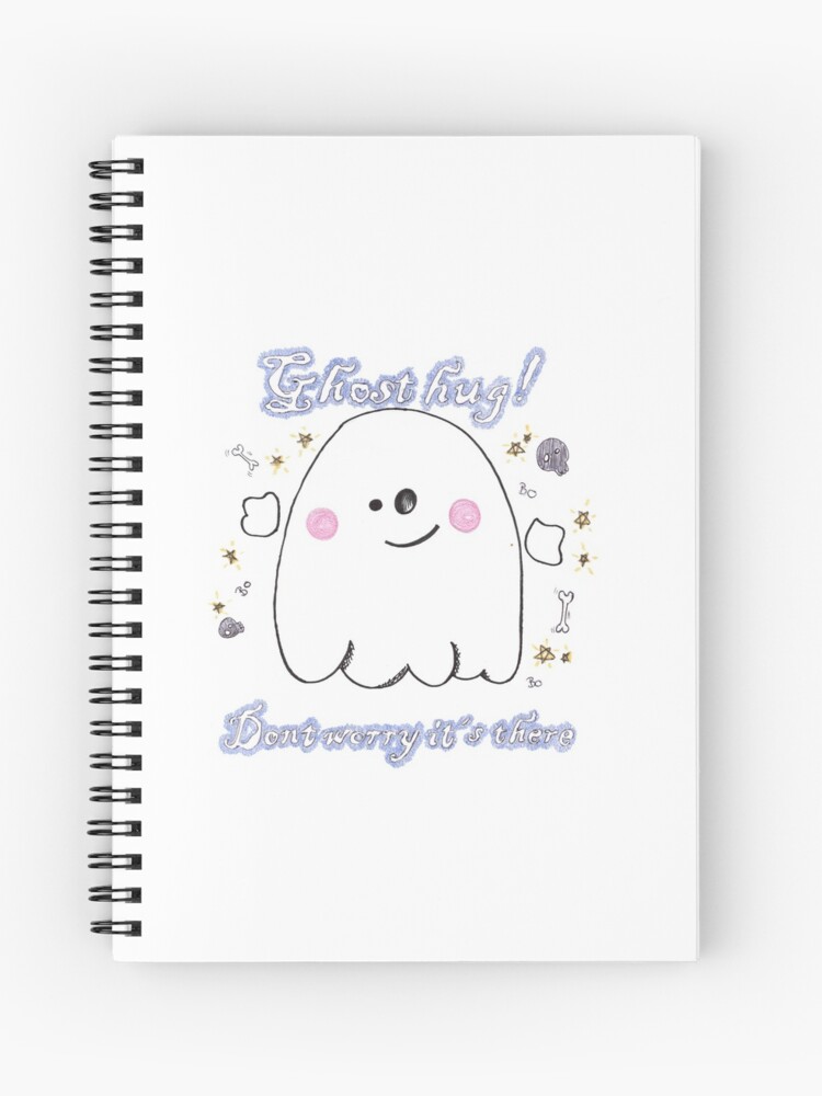 Kawaii Ghost Hug Its There Cute Art Design\
