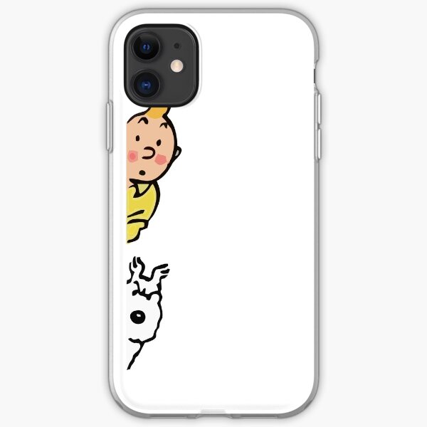 Tintin and Milou iPhone Soft Case