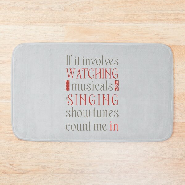 Item preview, Watching Musicals And Singing Show Tunes Theatre Nerd Shirt designed and sold by Creekman Designs.
