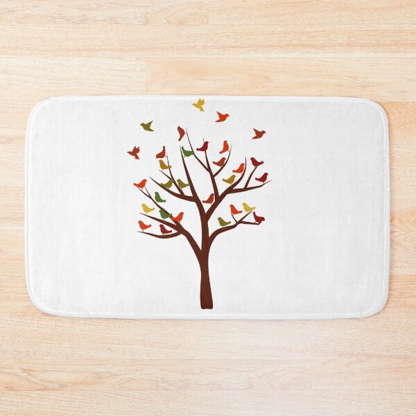 Item preview, Tree and Birds in Fall designed and sold by Vectorqueen.