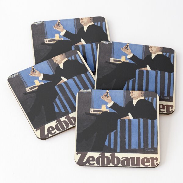 Item preview, Zechbauer Cigar Cigarettes Tobacco Gentleman Advertising Vintage German designed and sold by retroposters.