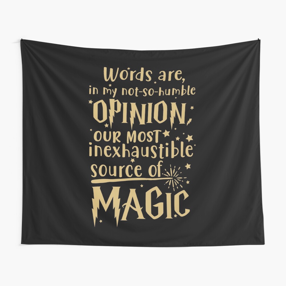 Inexhaustible source of magic Wall Tapestry