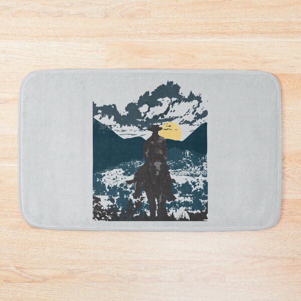Item preview, Western Lone Cowboy Shirt Country Rancher Riding Into Sunset designed and sold by Creekman Designs.