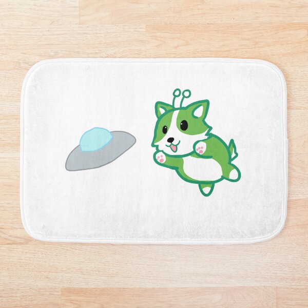 Item preview, Cute Alien Corgi designed and sold by Inbrightful.