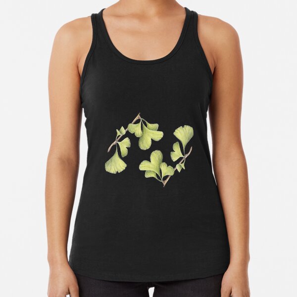 Ginkgo biloba 2 Racerback Tank Top