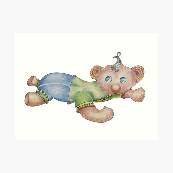 Baby Bear Art Print
