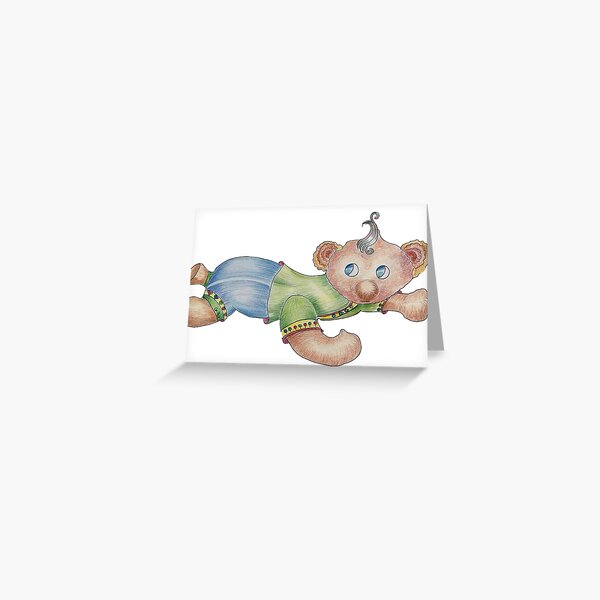 Baby Bear Greeting Card