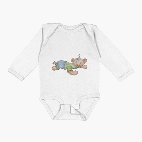 Baby Bear Long Sleeve Baby One-Piece