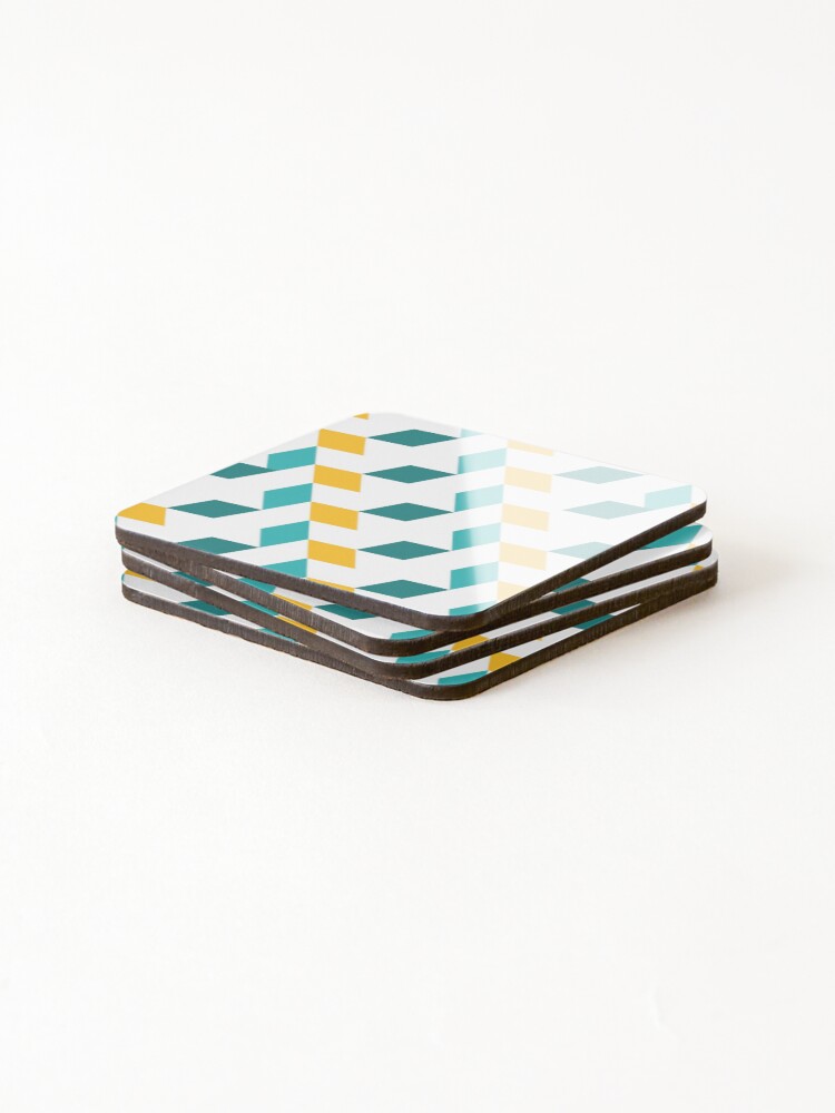 Thumbnail 4 of 5, Coasters (Set of 4), Pattern designed and sold by InvertedWorld.