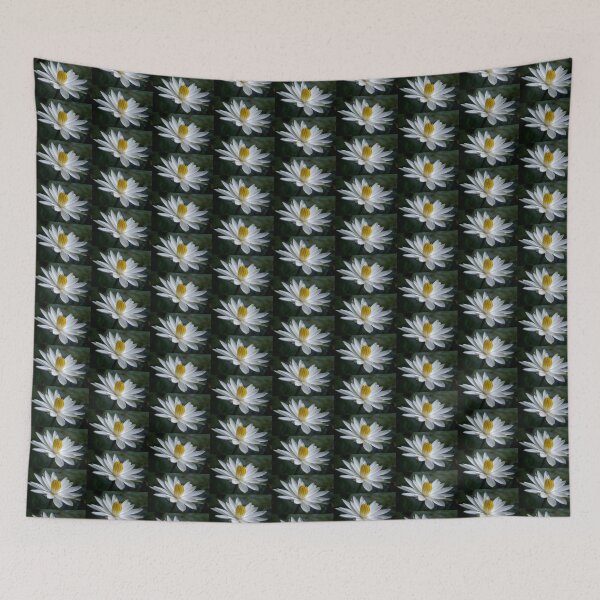 Item preview, White Radial Bloom designed and sold by Kerryn Madsen-Pietsch.