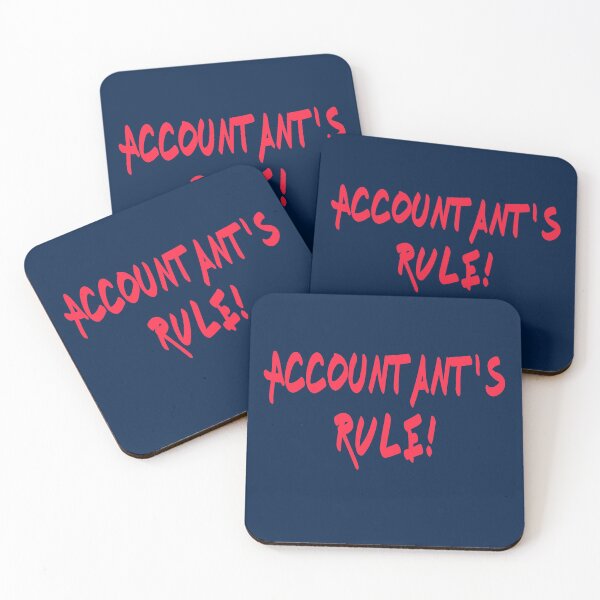 Item preview, Accountant's Rule! - Accounting T-Shirt, Coffee Mug designed and sold by deanworld.