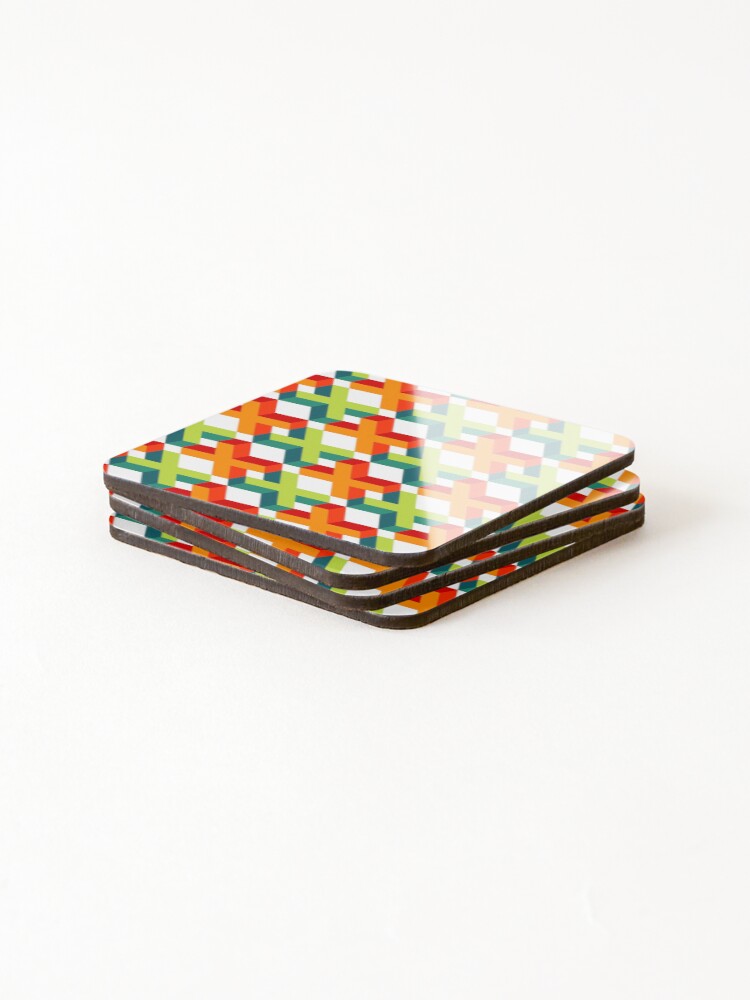 Thumbnail 4 of 5, Coasters (Set of 4), Perspective designed and sold by InvertedWorld.