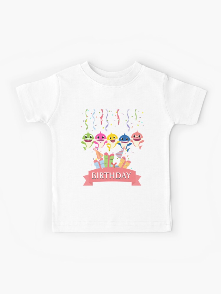 baby shark birthday clothes