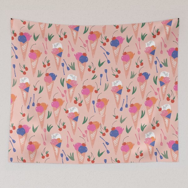 Item preview, Handmade Gelati Dream Pattern // Summer pattern design designed and sold by MariasaraofMay.