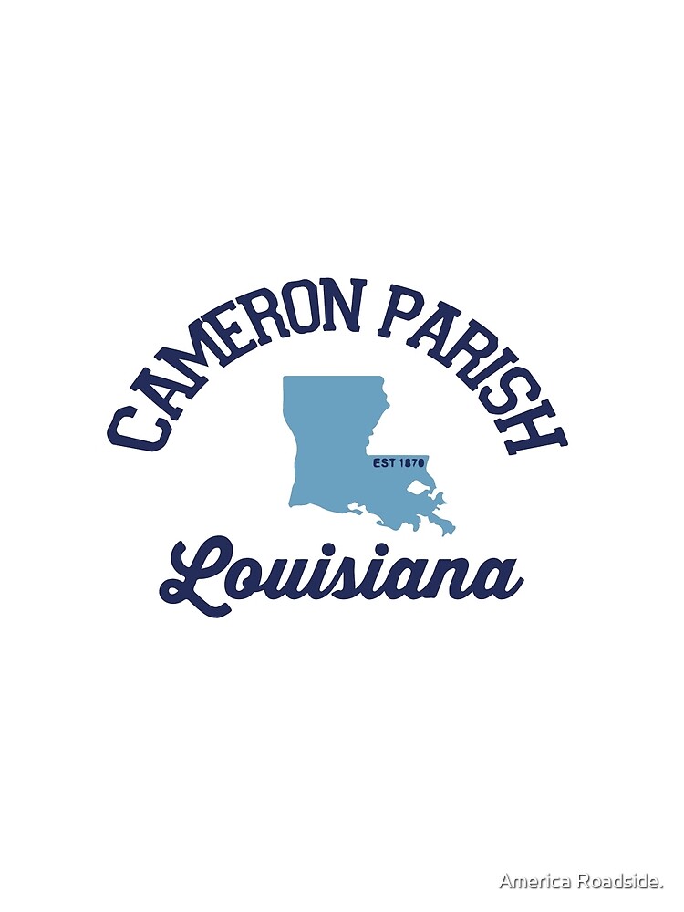 "Cameron Parish Louisiana." Drawstring Bag for Sale by ishore1