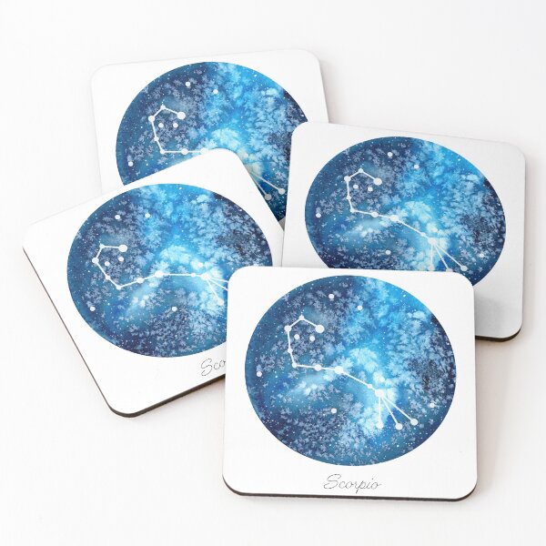 Item preview, Scorpio Constellation | Star Sign | Watercolor designed and sold by Harpley Design Studio.