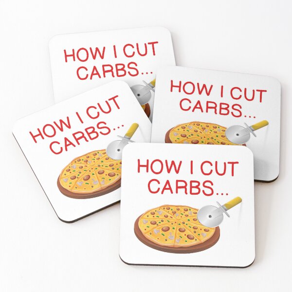 Item preview, HOW I CUT CARBS (P9ZZA) designed and sold by CalliopeSt.