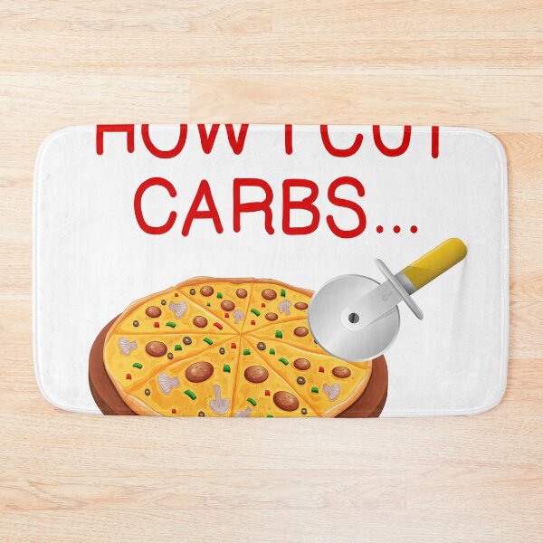 Item preview, HOW I CUT CARBS (P9ZZA) designed and sold by CalliopeSt.