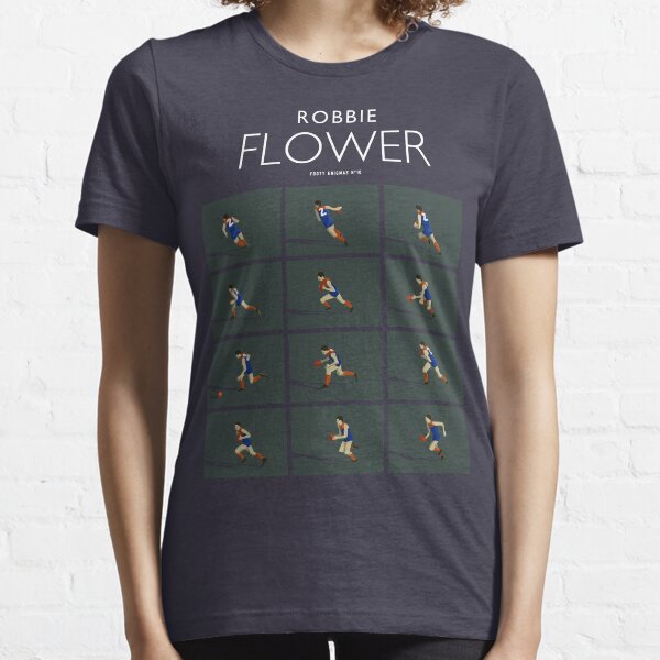Robbie Flower, Melbourne (for dark blue shirts only) Essential T-Shirt