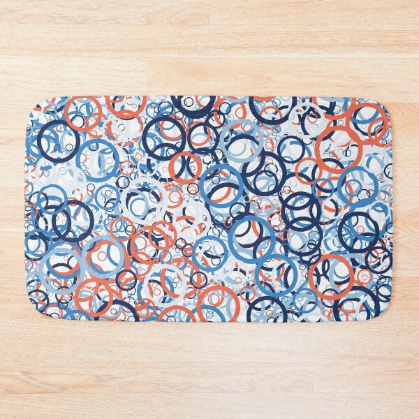 Item preview, Abstract Generative Art color distributed circles donuts background illustration designed and sold by IuriiVlasenko.