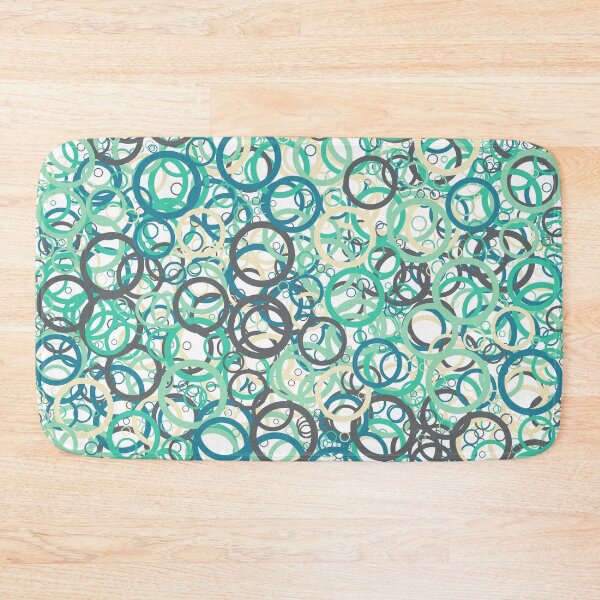 Item preview, Abstract Generative Art color distributed circles donuts background illustration designed and sold by IuriiVlasenko.