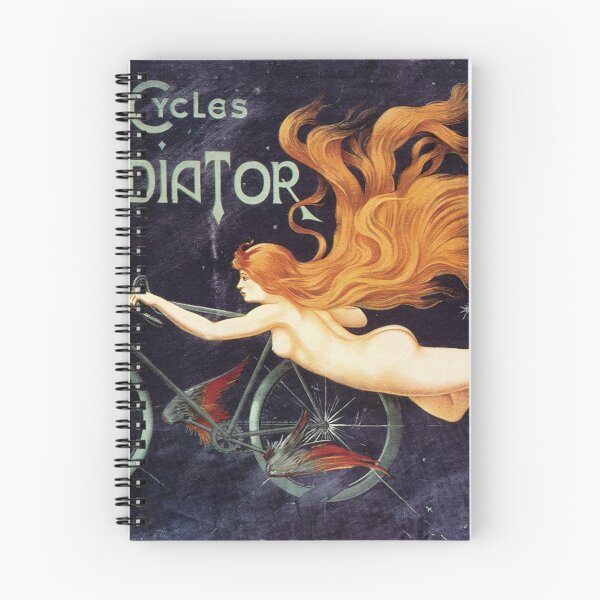 Item preview, Cycles GLADIATOR Montmartre Advertisement Vintage French Art Nouveau designed and sold by retroposters.