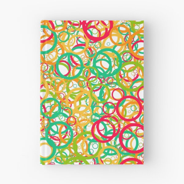 Item preview, Abstract Generative Art color distributed circles donuts background illustration designed and sold by IuriiVlasenko.