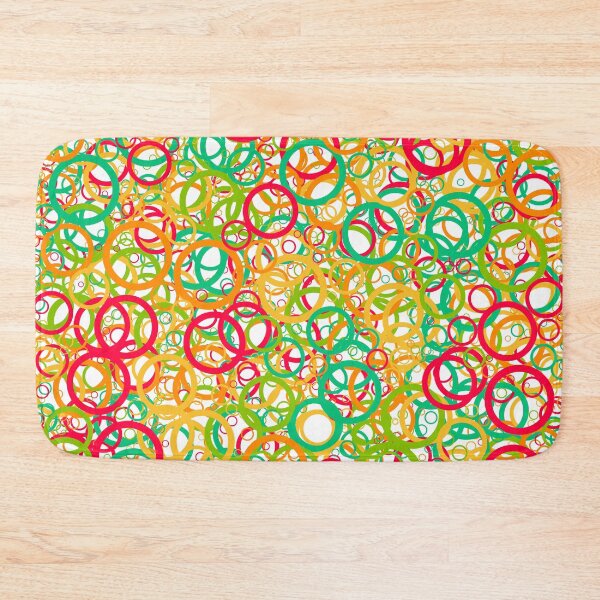 Item preview, Abstract Generative Art color distributed circles donuts background illustration designed and sold by IuriiVlasenko.