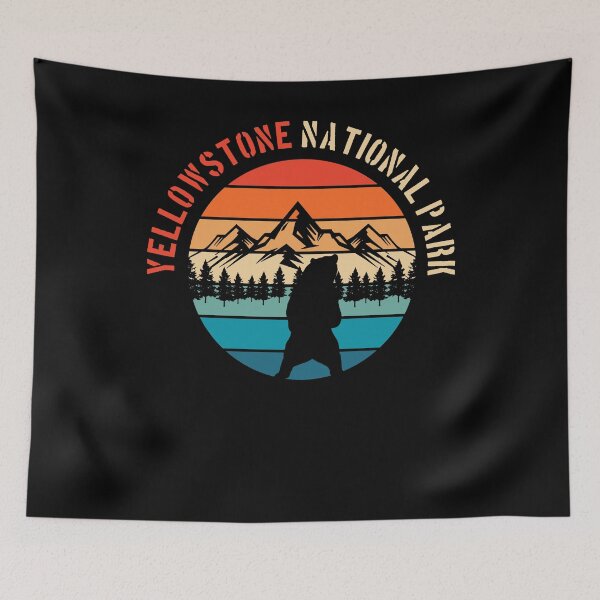 Item preview, Yellowstone National Park designed and sold by 4tomic.