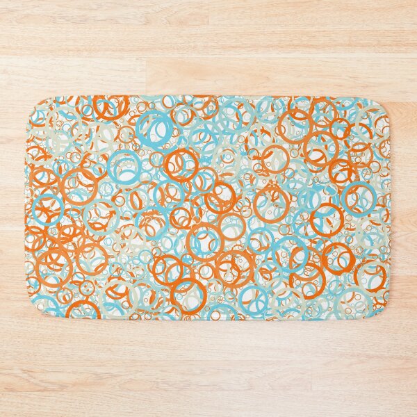 Item preview, Abstract Generative Art color distributed circles donuts background illustration designed and sold by IuriiVlasenko.