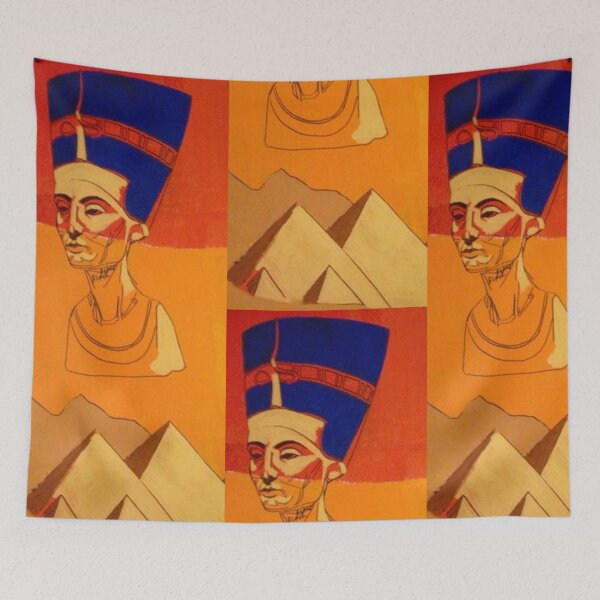 Item preview, QUEEN NEFERTITI  designed and sold by Portraits by Billy H. Jackson.