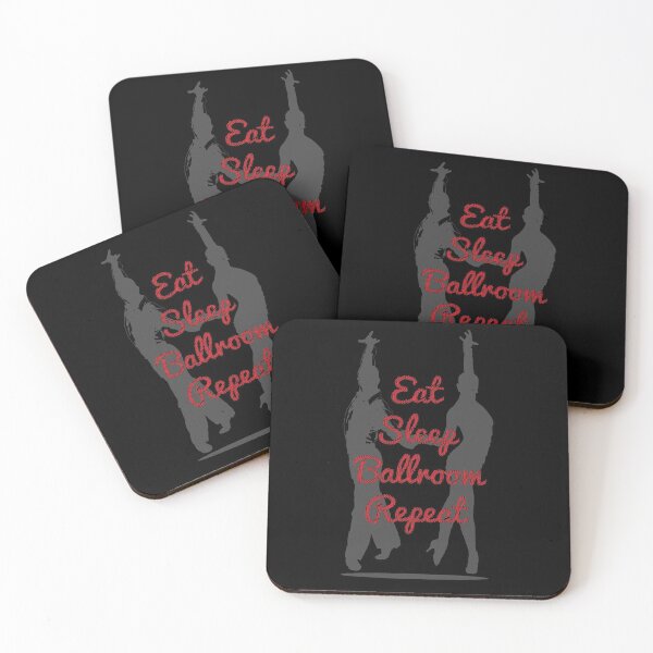 Item preview, Eat Sleep Ballroom Repeat Dancer Design designed and sold by Creekman Designs.