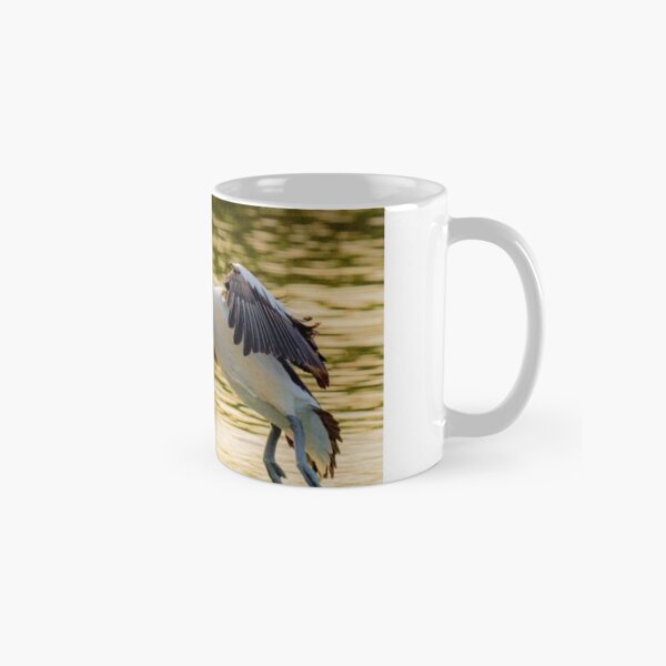 Pelican Taking Off Classic Mug