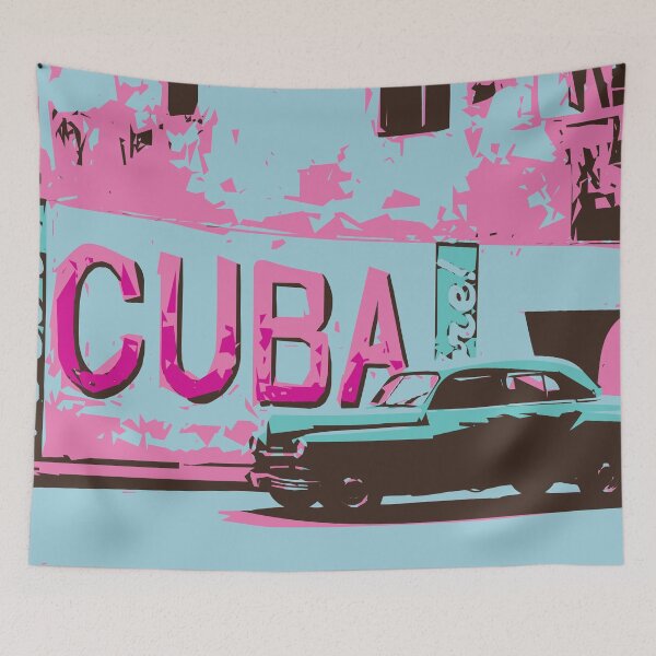 Item preview, Cuba ,Havana Poster designed and sold by Nora Gad.