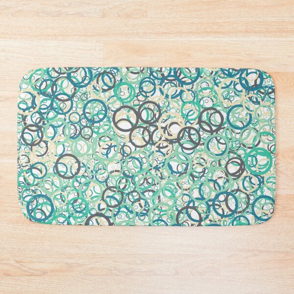 Item preview, Abstract Generative Art color distributed circles donuts background illustration designed and sold by IuriiVlasenko.