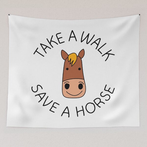 Item preview, Take A Walk, Save A Horse designed and sold by adidabu.