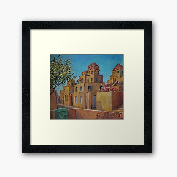 Imaginary Village Framed Art Print