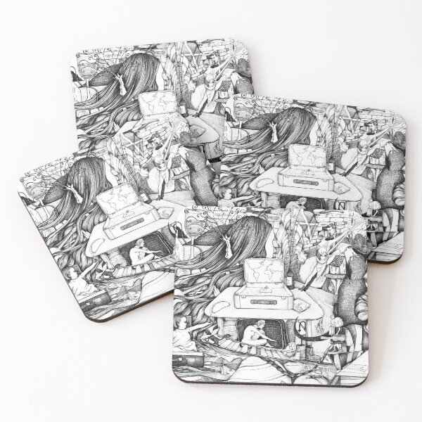 Item preview, Life in a suitcase designed and sold by Grisel Illustrations.