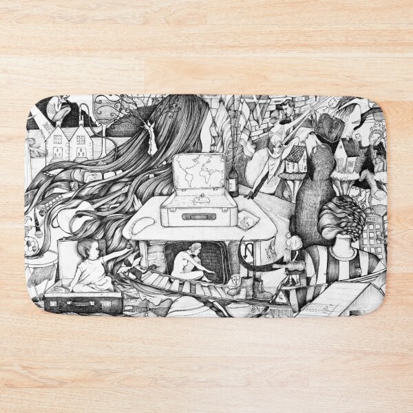 Item preview, Life in a suitcase designed and sold by Grisel Illustrations.