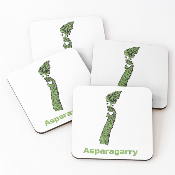 Item preview, Not Asparagus - It's Asparagarry - The Coolest Vegetable In Garden T-Shirt Sticker designed and sold by deanworld.