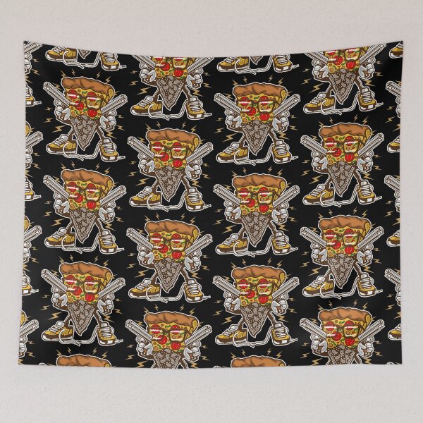 Item preview, Pizza Gangster Cartoon Drawing designed and sold by Cheap Women's Shirts.