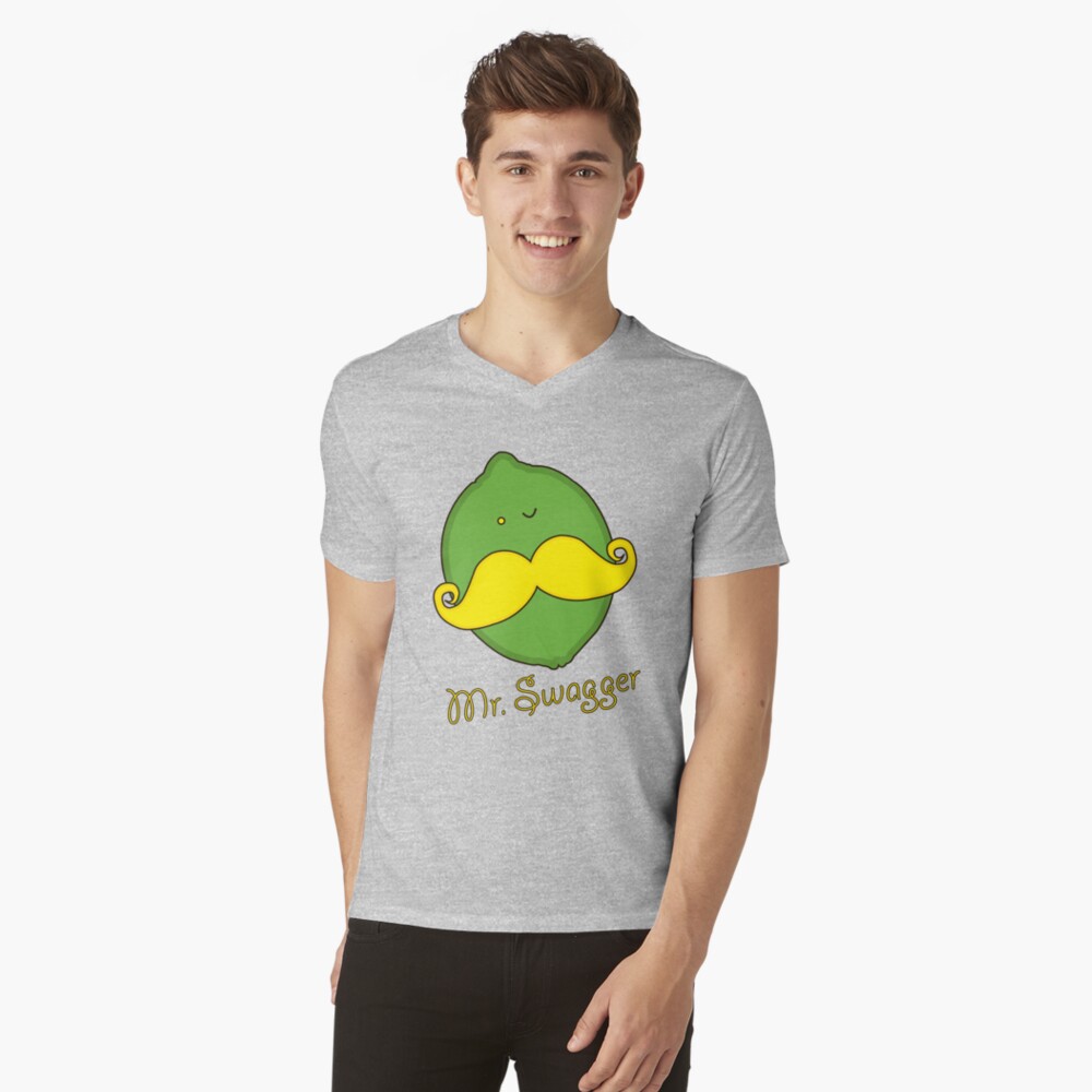 Item preview, V-Neck T-Shirt designed and sold by littleoldhag.