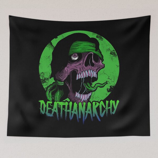 Item preview, Skull Riot [Green] designed and sold by deathanarchy.
