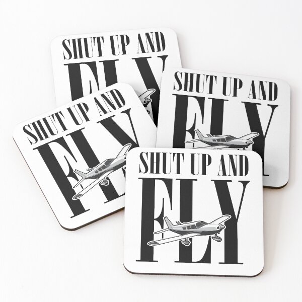 Item preview, Pilot - Shut up and fly designed and sold by t-shirtbusiness.